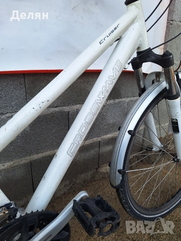 Велосипед CROSSWAVE 26",алуминиева рамка,преден амортисьор,скорост 3×8,монтаж SHIMANO ACERA, снимка 4 - Велосипеди - 53600244