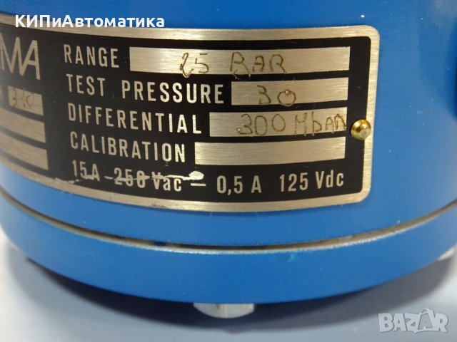 пресостат Nuova Fima pressure switch 3.10 16Bar, 25Bar, снимка 8 - Резервни части за машини - 37177210
