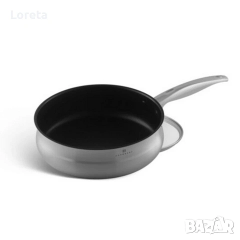 Комплект EDENBERG от 12части - неръждаема стомана с многослойно дъно за бързо и равномерно готвене, снимка 10 - Съдове за готвене - 53437791