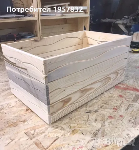 Декоративни дървени щайги Серия ривър