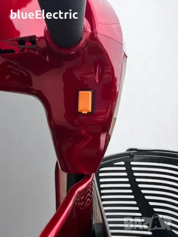 Eлектрическа инвалидна  четириколка blueElectric BL500 - 500W /24V /20AH - RED, снимка 6 - Мотоциклети и мототехника - 50018091