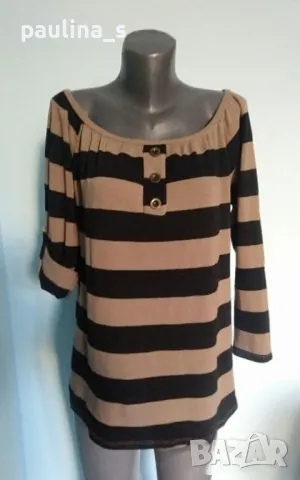 Два броя / Двуцветен пуловер тип туника / блуза / голям размер , снимка 14 - Блузи с дълъг ръкав и пуловери - 34734295