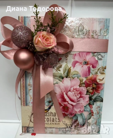 Коледен подарък луксозна бонбониера, снимка 3 - Коледни подаръци - 52854025