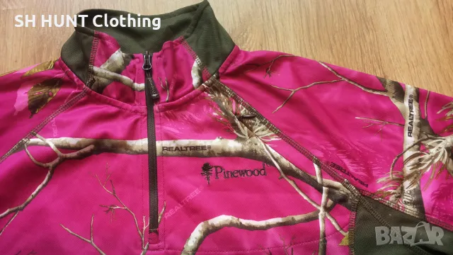 PINEWOOD Realtree Women's Thermo Pink размер 42 / XL за лов дамска термо блуза - 998, снимка 4 - Блузи с дълъг ръкав и пуловери - 49030422