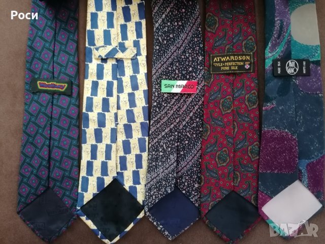 Италиански копринени вратовръзки 1, снимка 9 - Други - 39639335