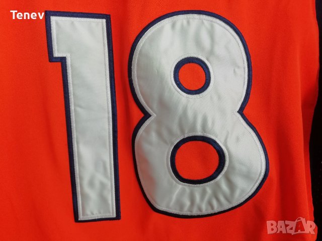 Denver Broncos Super Bowl 50 Peyton Manning NFL Jersey оригинална тениска фланелка , снимка 3 - Тениски - 38502186