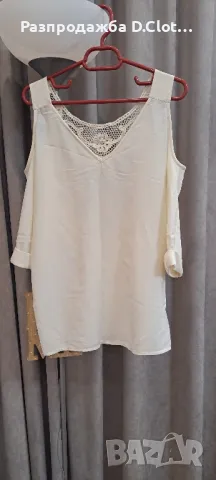 Блузка/туника/риза S/M дантела, снимка 7 - Ризи - 36145614