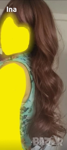 Перука кестенява , снимка 6 - Аксесоари за коса - 51751234