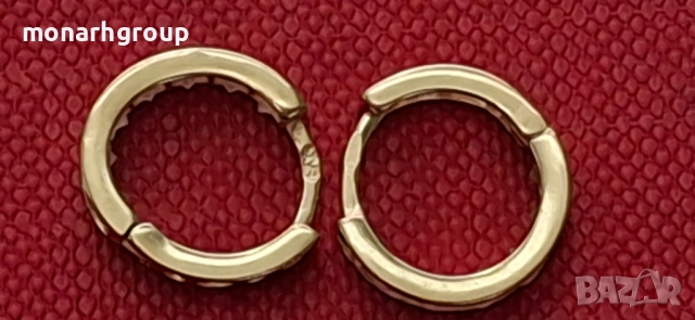 Златни обеци, снимка 5 - Обеци - 51884866