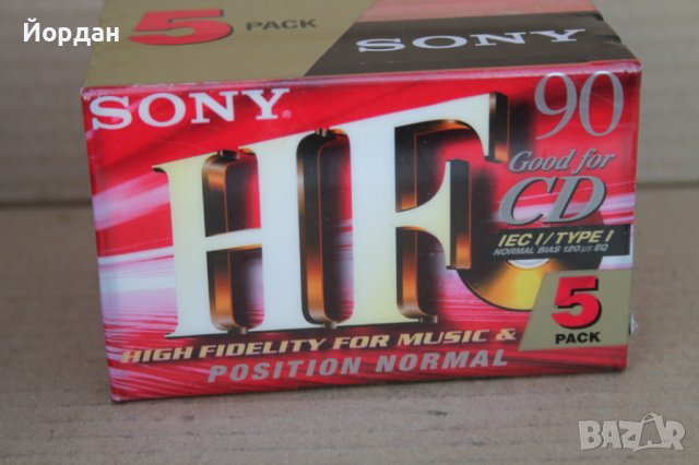 Касетки ''Sony HF'', снимка 1 - Аудио касети - 43559591