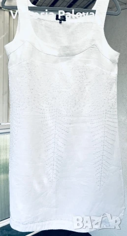 Прекрасна нова бяла рокля TARA COLLECTION , снимка 12 - Рокли - 51025336