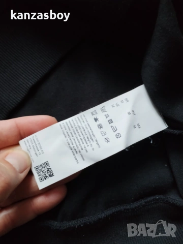 hugo boss  logo stripe zip-neck - страхотна мъжка блуза М, снимка 7 - Блузи - 53328057