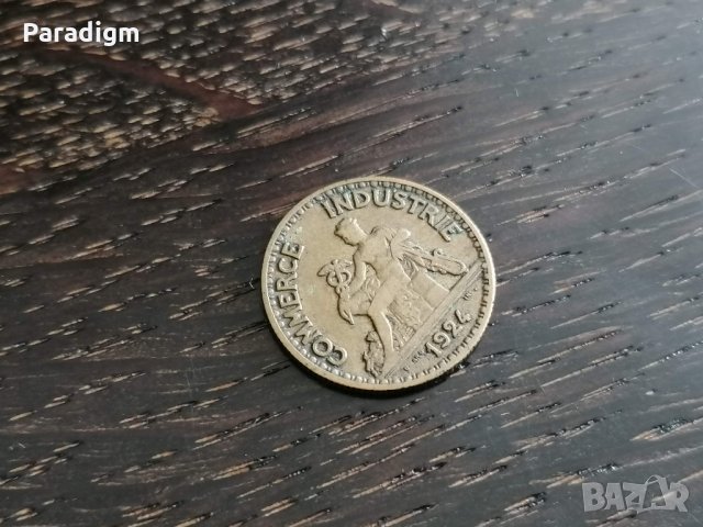 Mонета - Франция - 50 сентима | 1924г., снимка 2 - Нумизматика и бонистика - 27443145