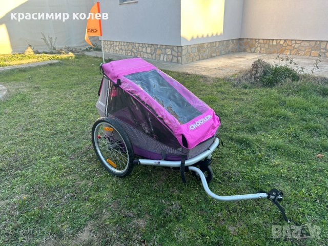 немско алуминиево ремарке "CROOZER", снимка 8 - Аксесоари за велосипеди - 52932865