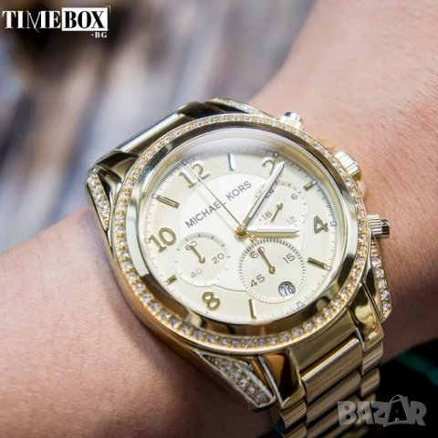 Michael Kors MK5166 Blair Chronograph. Нов дамски часовник, снимка 5 - Дамски - 38809996