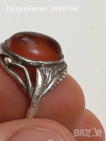 Стар сребърен пръстен , снимка 7 - Пръстени - 50502220