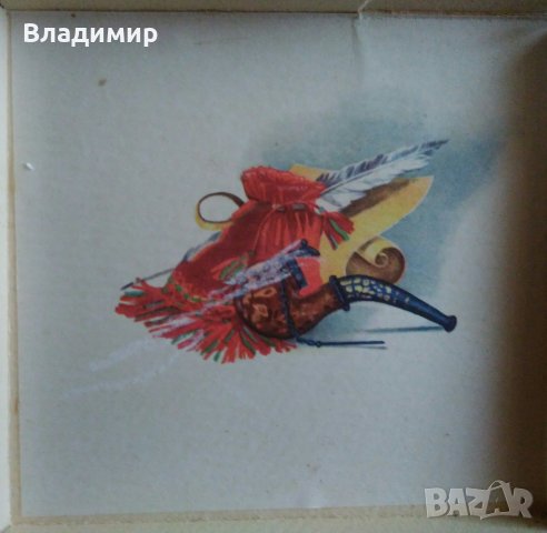 Ретро кутия от цигари "Запорожцы", снимка 7 - Антикварни и старинни предмети - 27350366