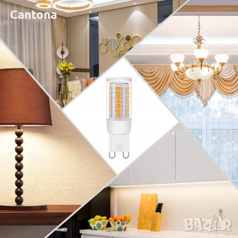 G9 LED BULB  3W/3000K/46 диода - пакет 5 броя, снимка 7 - Крушки - 40114690
