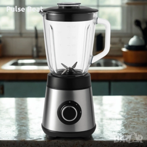 Блендер Muhler, 500W, 1.5 л, стъклена кана, снимка 2 - Блендери - 52395195