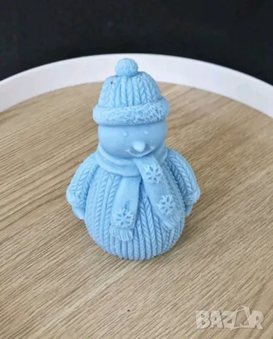 Молд плетен снежен човек 