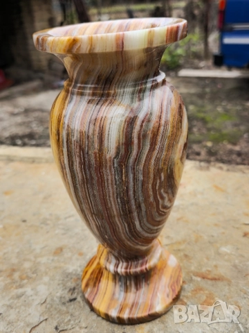 Ваза от Мраморен Оникс , снимка 9 - Декорация за дома - 52113633