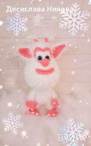 Буба-ръчна изработка-40см, снимка 5 - Плюшени играчки - 36919187