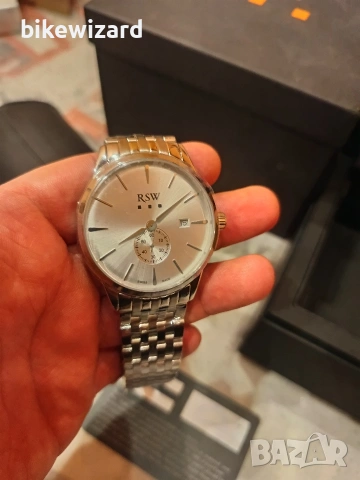RSW RSWM106 Мъжки швейцарски кварцов часовник НОВ, снимка 6 - Мъжки - 53344852