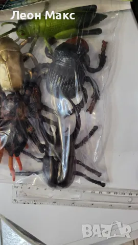 Фигурки на насекоми 6 в комплекта , снимка 3 - Фигурки - 48328609