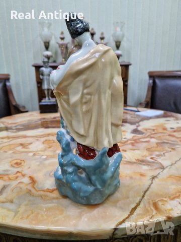 Превъзходна антикварна украинска порцеланова фигура статуетка , снимка 3 - Статуетки - 43572927