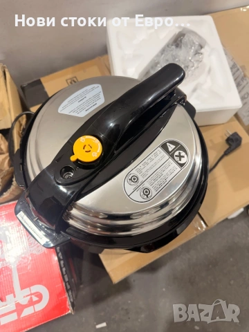 Нов! Мултикукър Newcook, Chef Pot V110, 1000 W, капацитет 6 L, програмируем  Newlux - Електрическа т, снимка 3 - Мултикукъри - 48352018