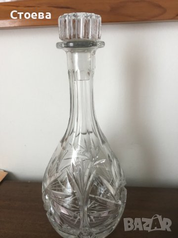  луксозна кристална гарафа , снимка 5 - Антикварни и старинни предмети - 43309792