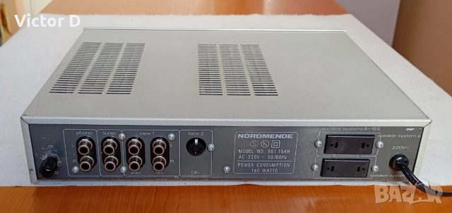  NORDMENDE PA 950-Усилвател, снимка 8 - Ресийвъри, усилватели, смесителни пултове - 52962757