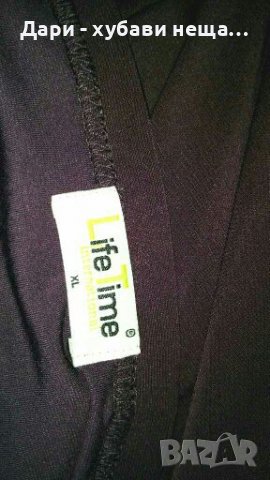 Еластична лилава рокля, с акценти от сатен ПРОМОЦИЯ - 18лв.🍀❤L,XL❤🍀арт.4383, снимка 4 - Рокли - 37320059