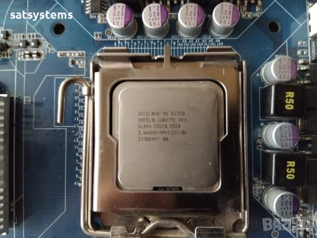 Дънна платка Gigabyte GA-P35-DS3L Socket 775 CPU+FAN+RAM, снимка 7 - Дънни платки - 49336412