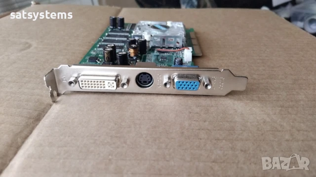 Видео карта NVidia GeForce Galaxy FX5500 256MB DDR 128bit AGP, снимка 2 - Видеокарти - 51393499