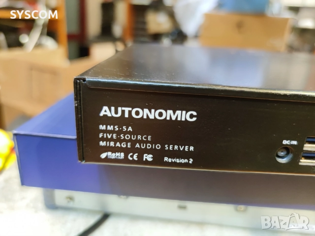 Autonomic MMS-5A Five-Source Mirage Audio Server, снимка 3 - Друга електроника - 52299313