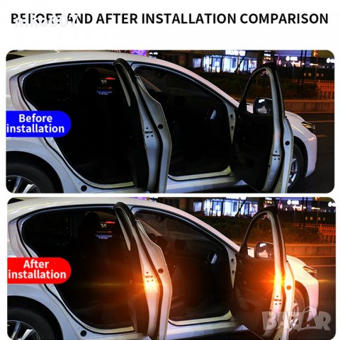 Лед светлини-Нощна безопасност-сигнални за автомобил-дневни светлини , снимка 4 - Аксесоари и консумативи - 33405072