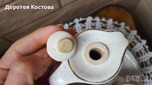 Прекрасен комплект с маргаритки от Англия, снимка 7 - Антикварни и старинни предмети - 39396565