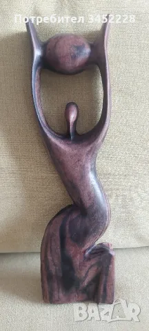 дърворезба масив за ценители отлична 30см , снимка 3 - Декорация за дома - 49882324