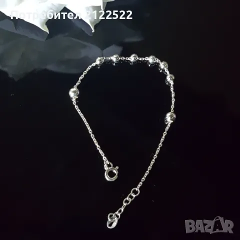 Сребърни дамски  гривни, снимка 4 - Гривни - 27056373