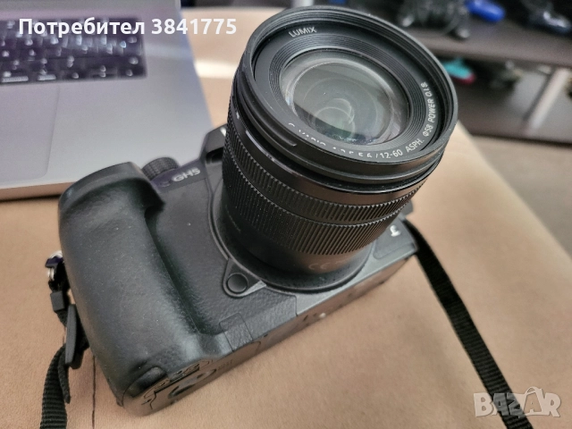 Panasonic Gh5 c Lumix 12-60mm перфектен, снимка 4 - Фотоапарати - 52265010