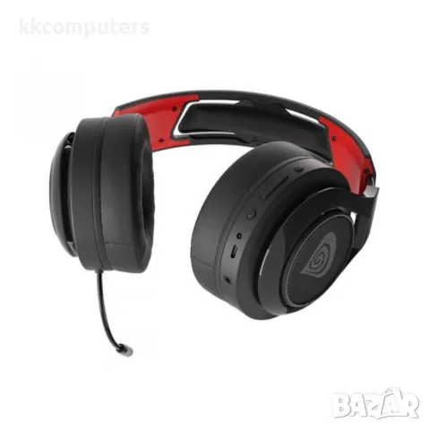Genesis Gaming Headset SELEN 400 with Microphone Wireless Black-Red Геймърски слушалки, снимка 4 - Bluetooth слушалки - 50362074
