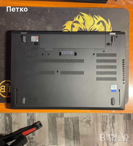 Lenovo ThinkPad T570 /1920х1080 /I7 7600U/16GB DDR4/512GB-SSD M2 NVMe, снимка 4 - Лаптопи за работа - 44119471