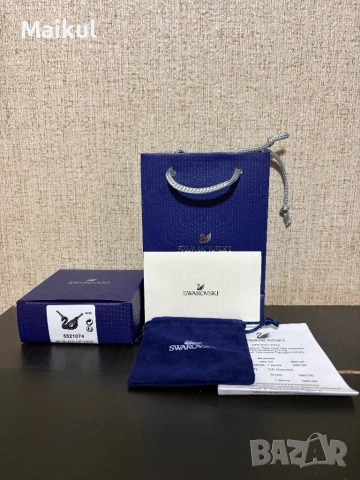 Дамско колие Swarovski, снимка 4 - Колиета, медальони, синджири - 53286672