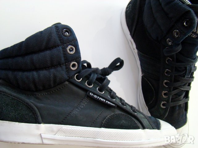 G - Star Raw оригинал Разпродажба намалени на 70,00 лв size UК 5 38 номер естествена кожа, снимка 2 - Кецове - 27095307