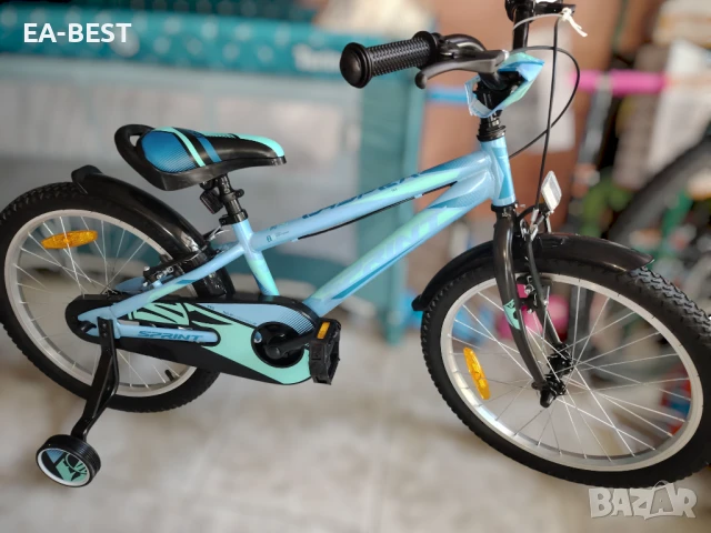 🚲 Детски велосипед Sprint Casper 20" Light Blue , снимка 4 - Детски велосипеди, триколки и коли - 50749937