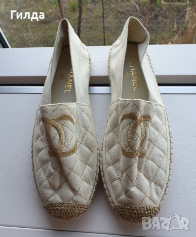 Chanel номер 40 дамски еспадрили в Дамски ежедневни обувки в гр. Варна -  ID40230028 — Bazar.bg