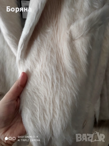 Replica Moda ново с етикет палто Magda Fur с роза, снимка 9 - Палта, манта - 52169760