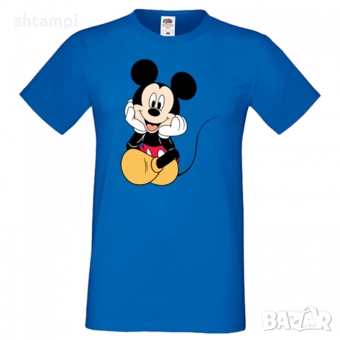 Мъжка тениска Mickey Mouse 3 Подарък,Изненада,Рожден ден, снимка 2 - Тениски - 36576280