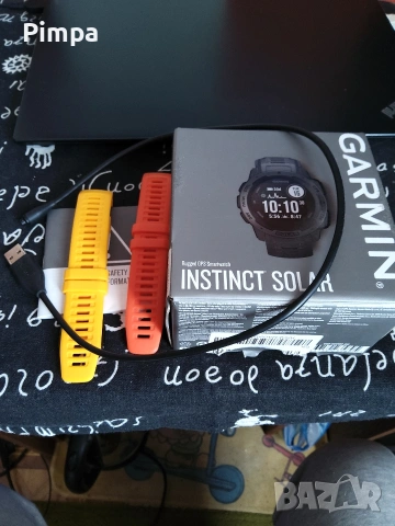 Garmin instinct solar часовник , снимка 3 - Смарт часовници - 53072256